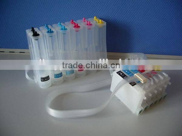 easy to install ciss for epson type 6 colors c/k/m/y/lc/lm ciss with perfect printing result