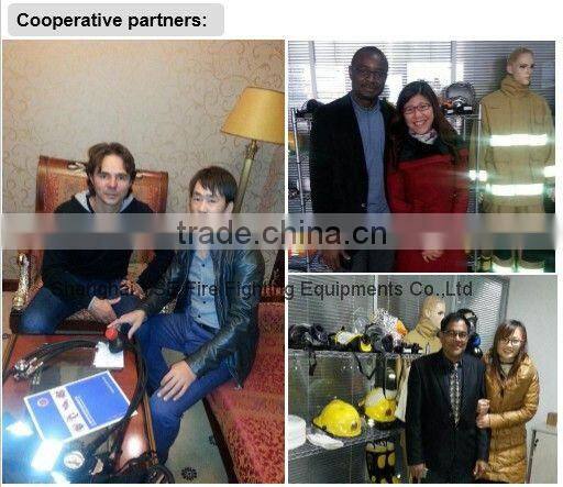 new protective Fire fighter helmet