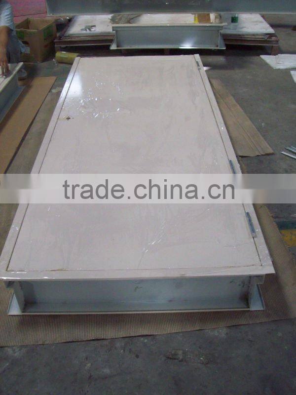 exterior flush metal doors