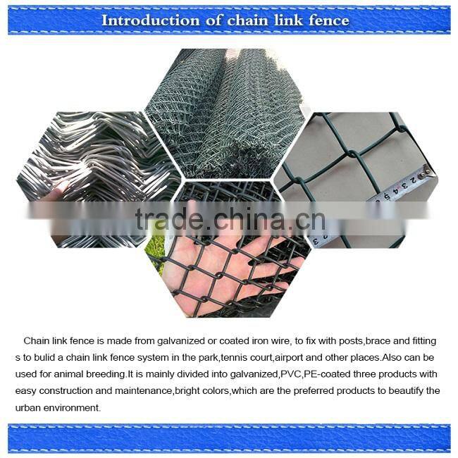 china supplier used chain link fence gates