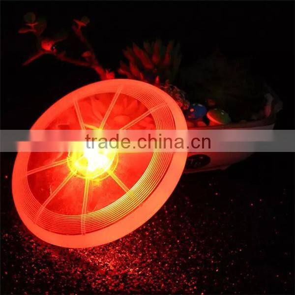 wholesale flashing colorful led frisbee