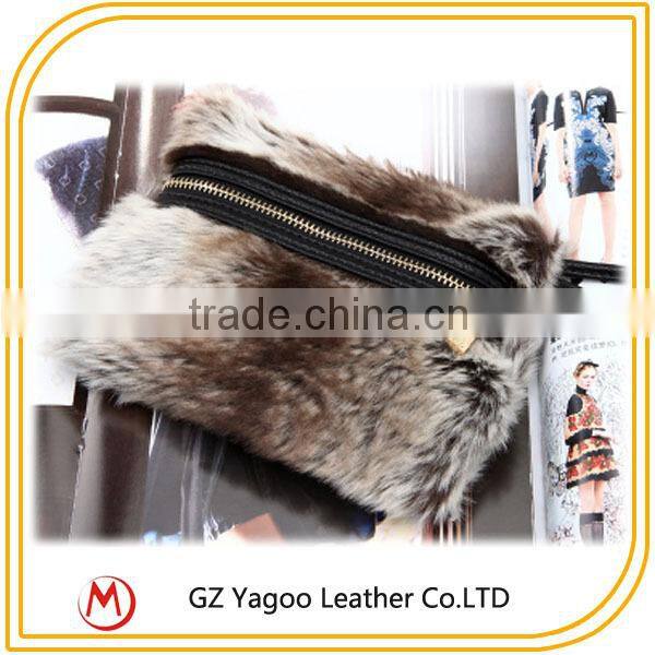 Fashion Fur Evening Bag / Clutch Bag