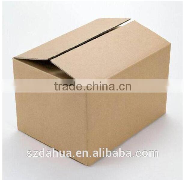 Double wall corrugated cardboard shipping box