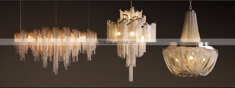 Hot selling modern chain chandelier