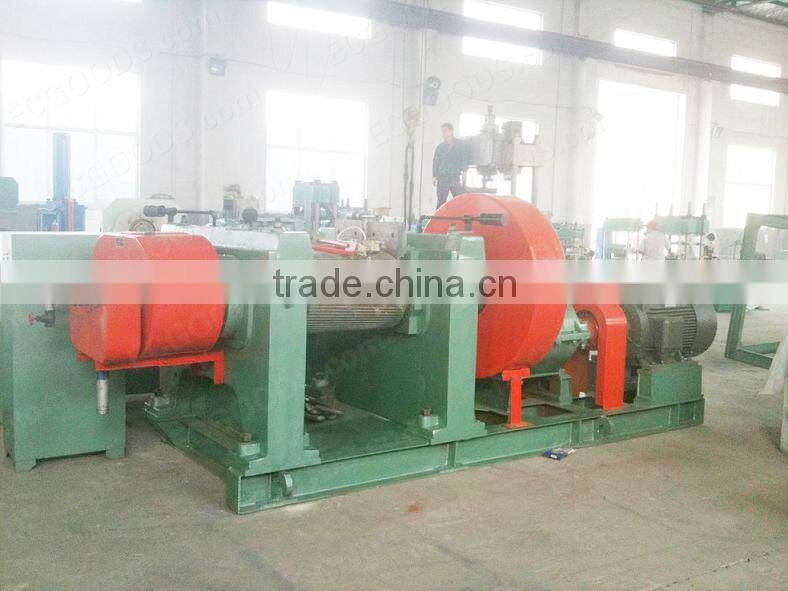 Scrap rubber crusher machine for waste tire recycling