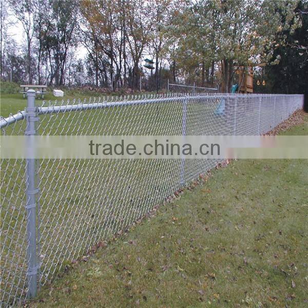 ISO9001 anping high quality hot dipped galvanized and pvc coated chain mesh fencing (Trade Assurance)