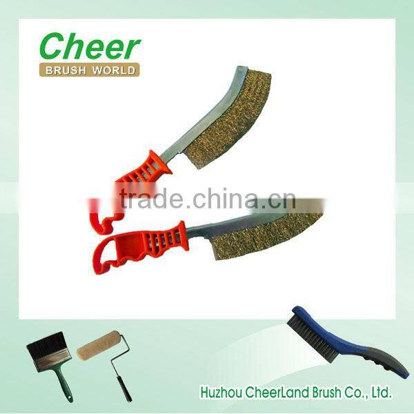 wire brush/steel wire brush/brass wire hand brush