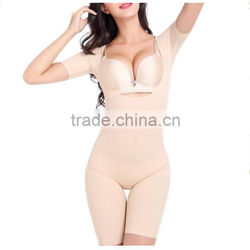 2016 News Women's Seamless Full Body Shaper Thigh Slimmer Firm Control Shapewear Bodysuit