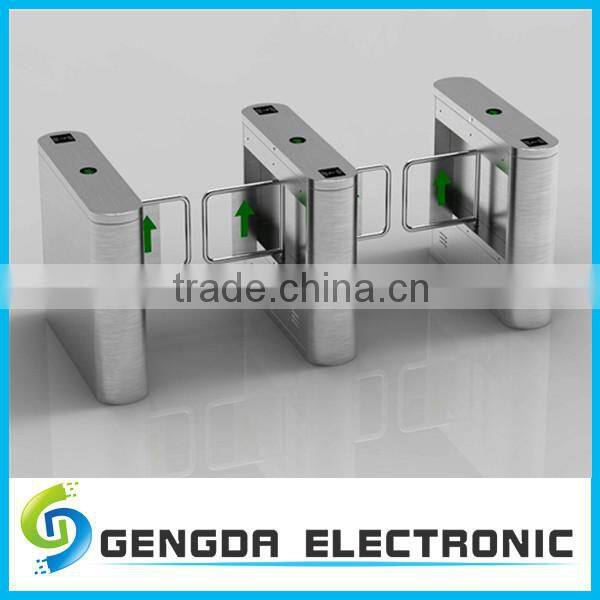 RFID card reader swing optical turnstiles
