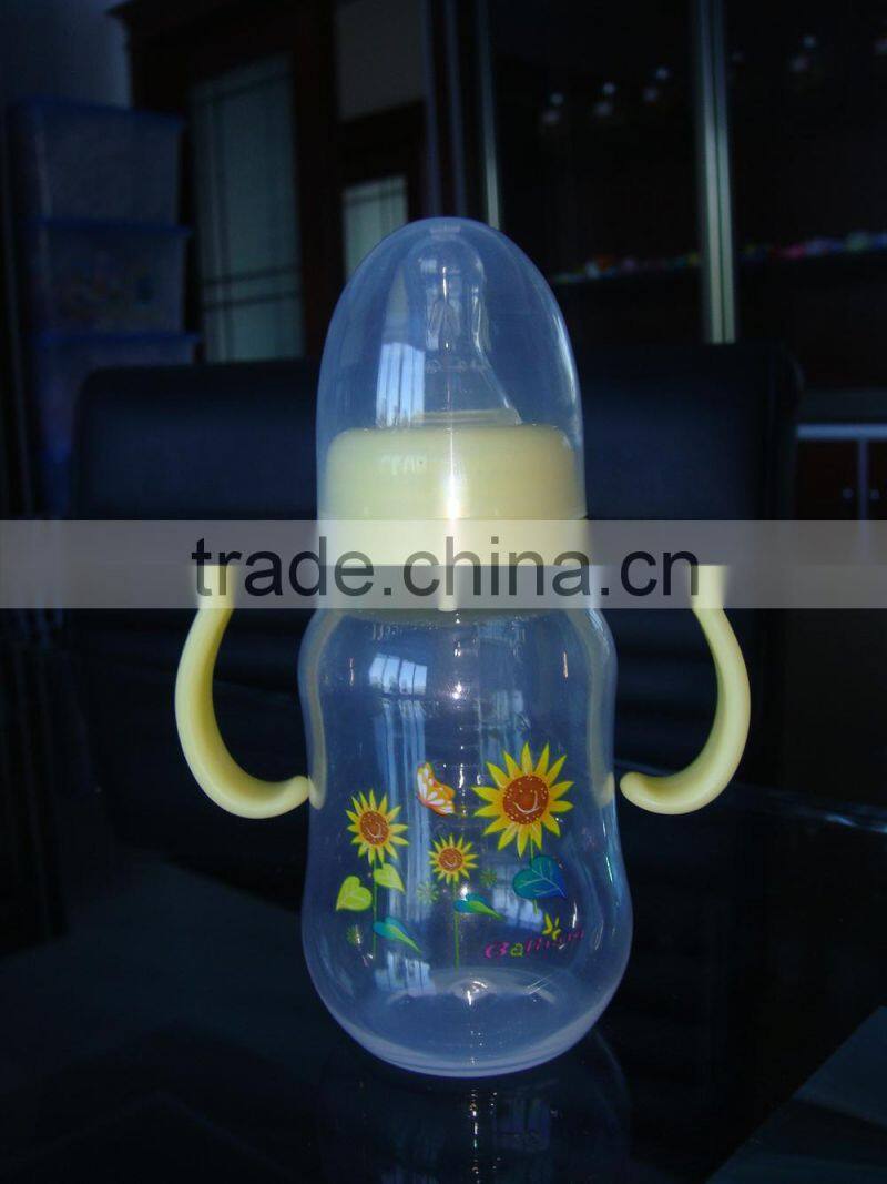 BPA free PP baby feeding bottle baby products free samples manufacturer