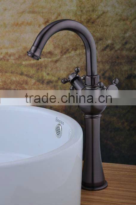 Double Handle Basin Faucet,Bathroom Wash Basin Tap QH1808B