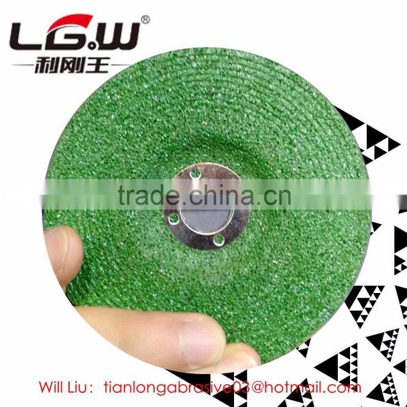 425 long life 100*6*16 sharp and durable grinding wheel for inox SS