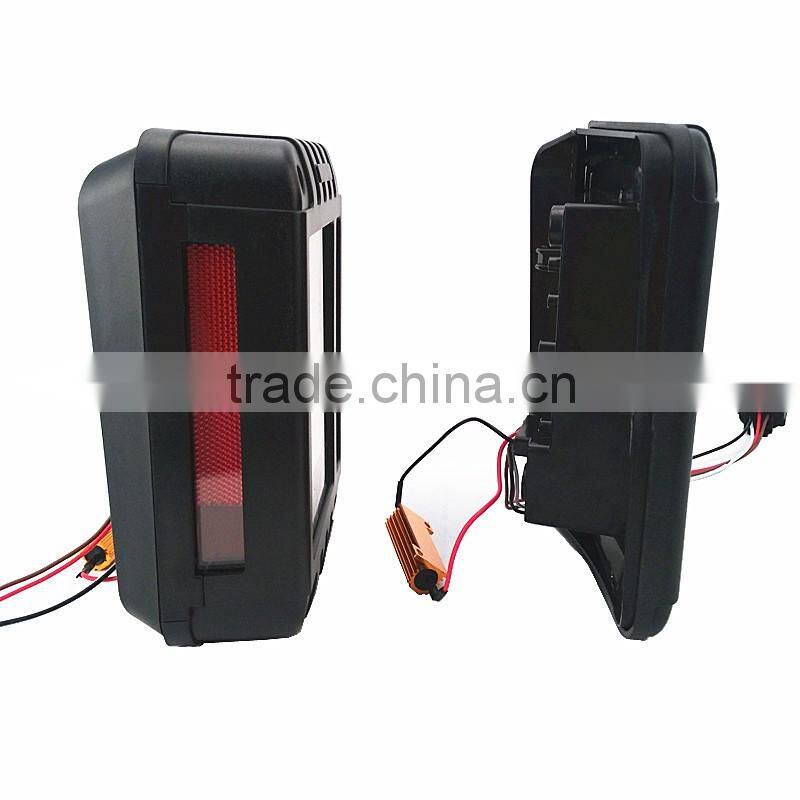 NEWEST ARRIVAL !! 6"x 8" Jeep LED tail light for Jeep Wrangler led trailer tail lights