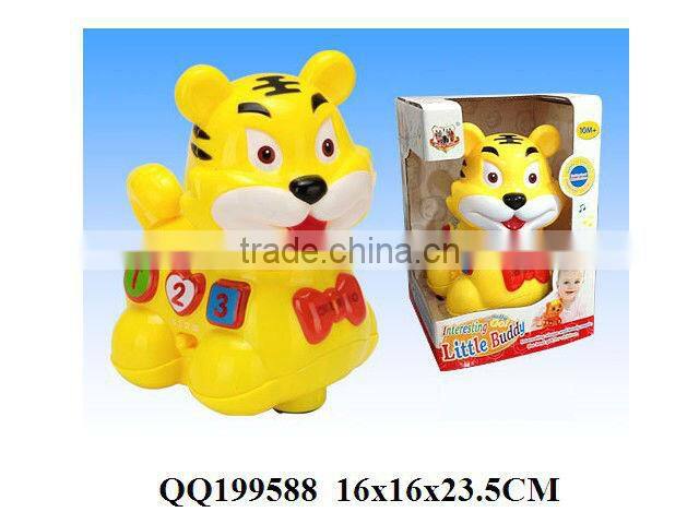 Plastic B/O bump & go bee toy