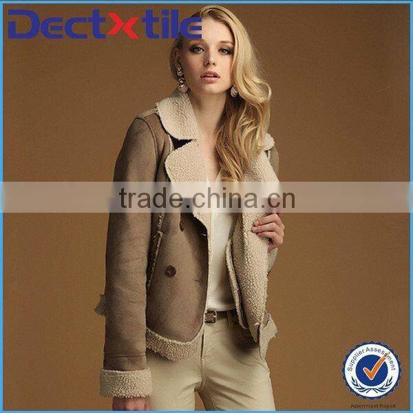 Stock fabric pleated fabric jacket coat fabric