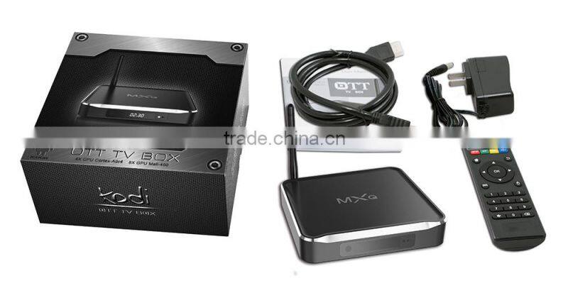 AML S812 Quad core RJ45 802.11B/G/N WIFI Dual band wifi android tv box 2gb ram cocobox