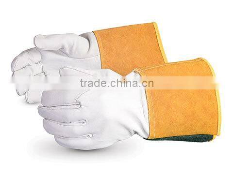 Kevlar Stitched Leather Welding Gloves - Lined