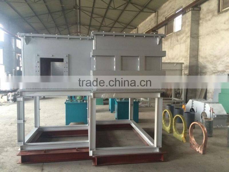 Horizontal copper/brass bar continuous casting machine