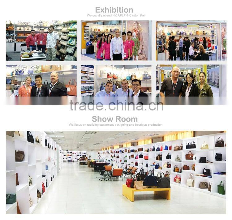 2016 new style guangzhou leather handbags top cowhide handbag boston bag for women