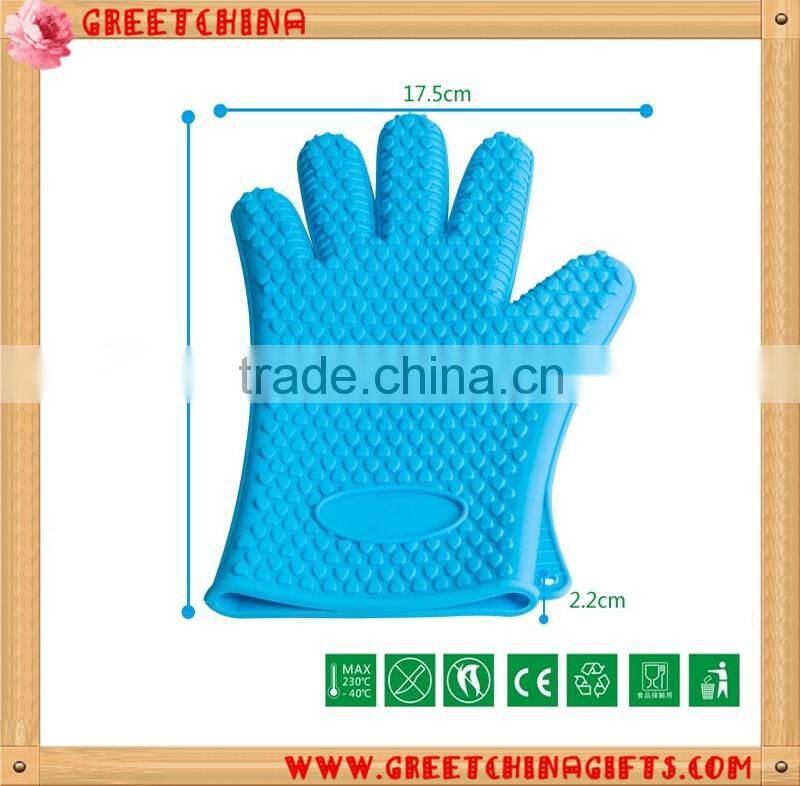 Heat and water resistant Silicone Cooking Baking BBQ Oven Pot Holder Mitt Kitchen glove
