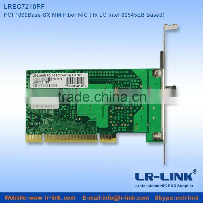 LREC7210PF Ethernet 1000M gigabit Fiber Optic PCI lan card(single fiber port)