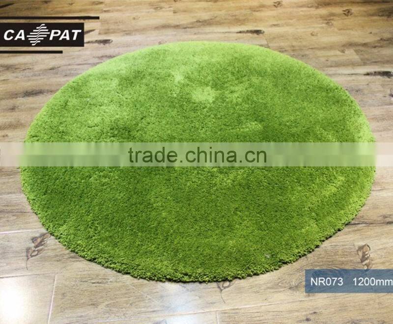 100% polyester microfiber shaggy rug ground cover mat ground cover mat NR034