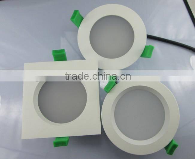 dimmable led rectangular downlight 10W/12W/15W/18w led downlight cutout 70mm/90mm SAA approval Australia standard rgb downlight