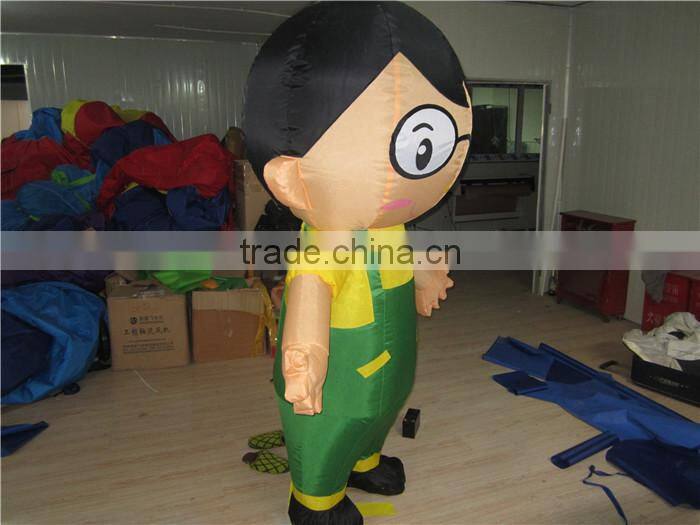 Heavy duty inflatable cartoon for kids and adults