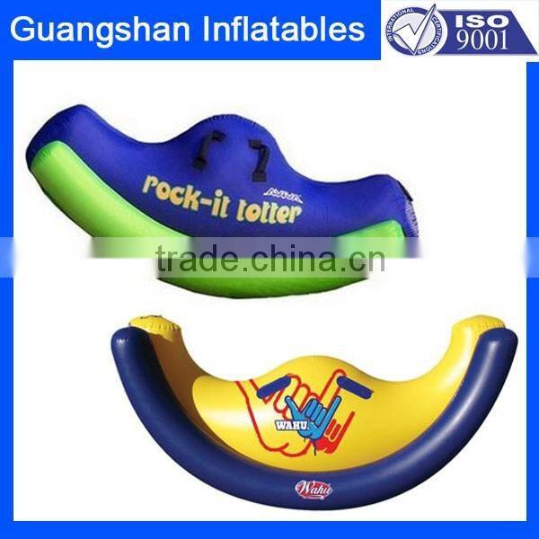 Kid Adult Pool Toy Inflatable banana Seesaw