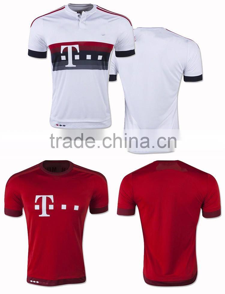 New Style wholesaler customize classic soccer jersey with low MOQ