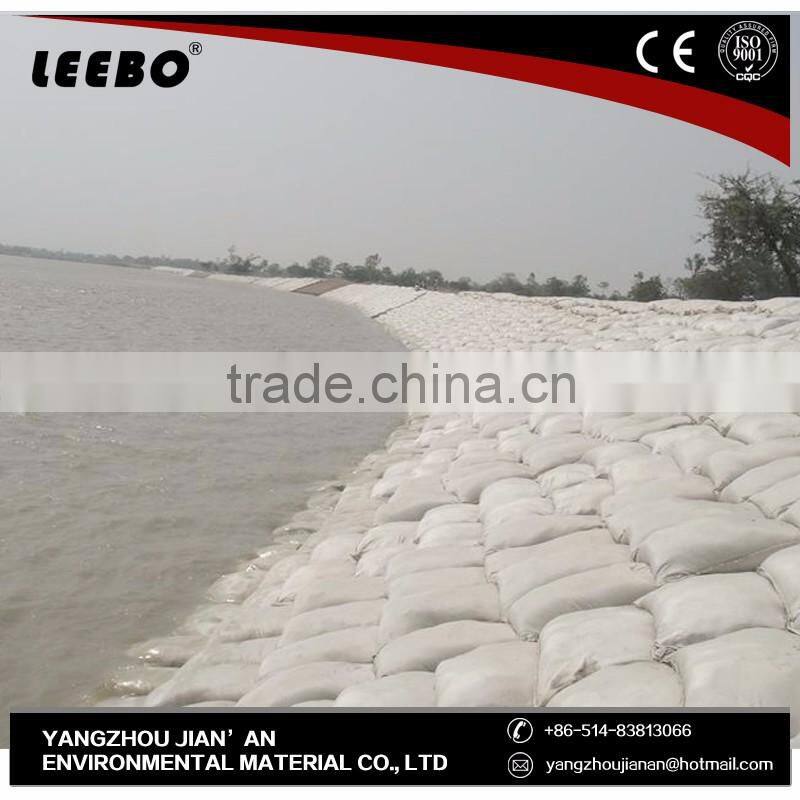 black high strength for slope protection waterproof pp geo bag