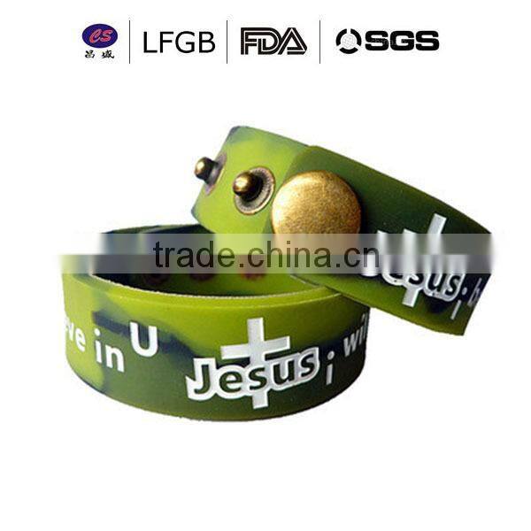 Promotional gifts 2015 hot selling cheap custom Silicon Wristband, Silicon Bracelet