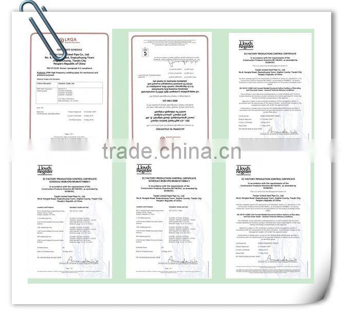 Cold Rolled ERW Welding Oval Shaped Steel Pipe with Prime Quality
