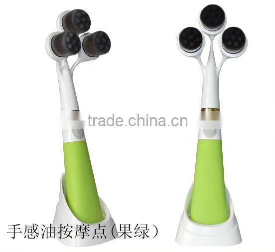 Korea deep cleaning face pore electric message brush, quality washing brush