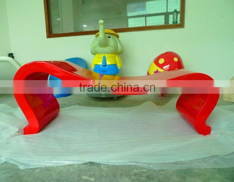 factory direct fiberglass interior bench / leisure chair