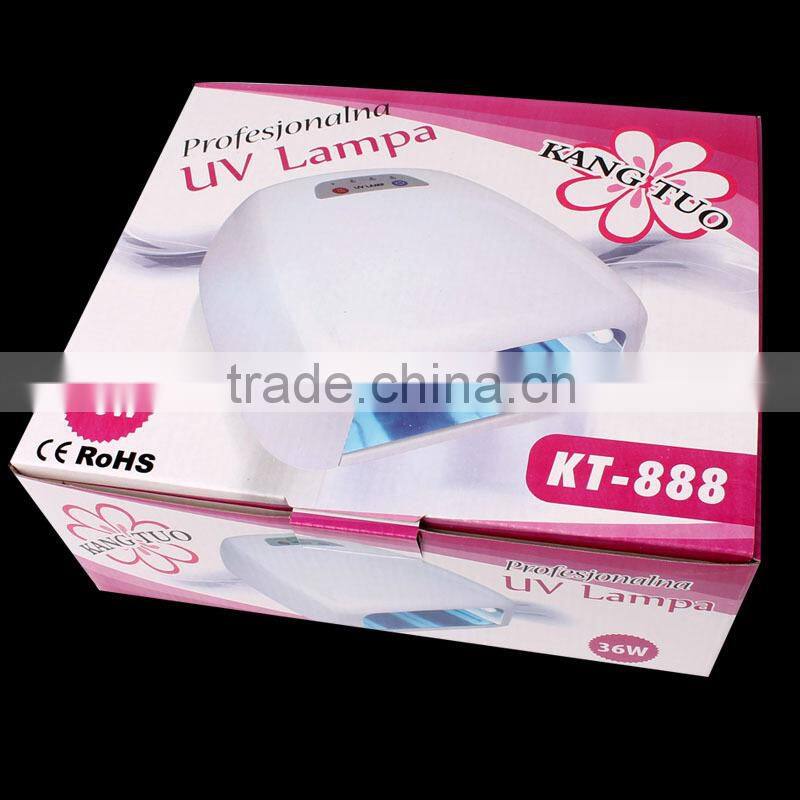 New 36w manicure pedicure uv nail dryer for nail salon equipment