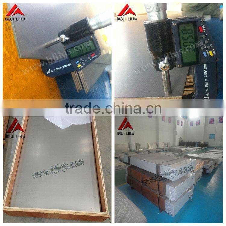 High Purity Titanium Ingot ti6al4v Price per kg