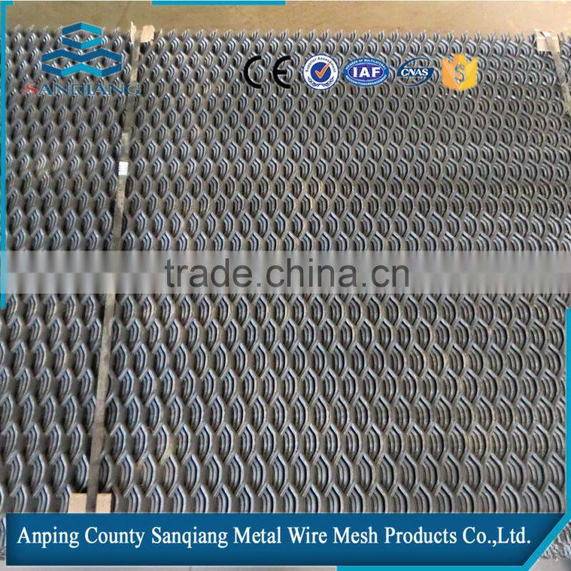 aluminum plate flattened expanded metal mesh