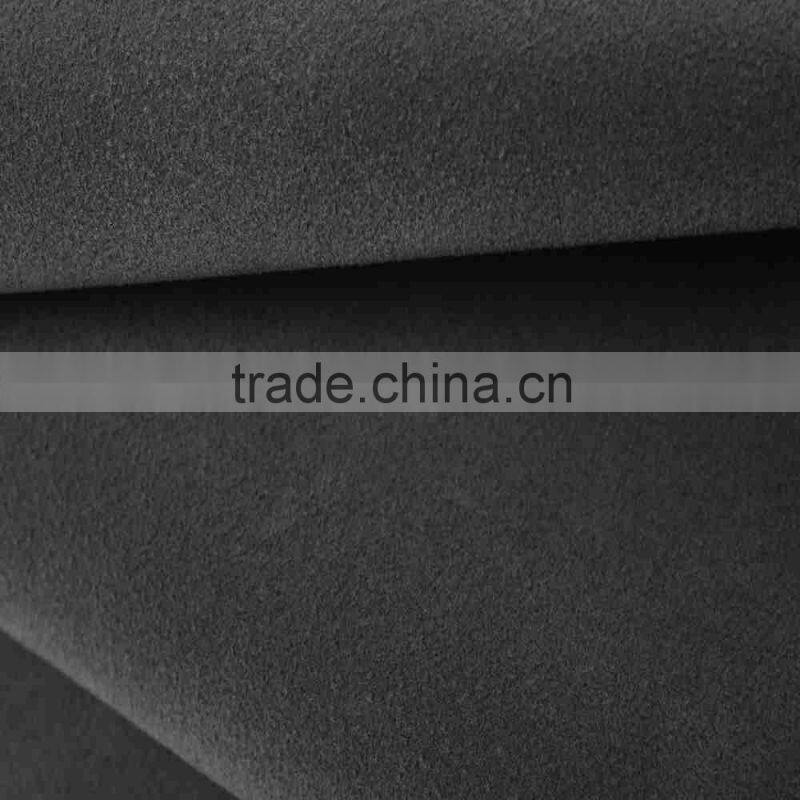 flocking leather medium peeled synthetic leather fabric for handbag leather jacket leather shoe