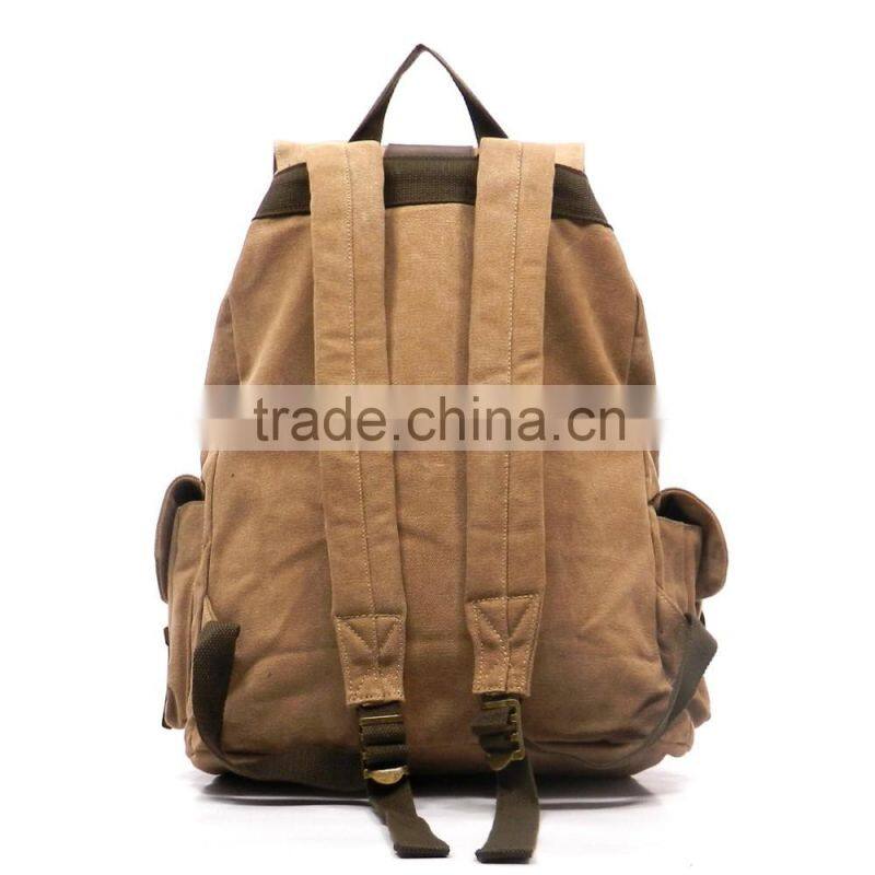 2016 fashion military canvas bag/camouflag backpack/outdoor backpack