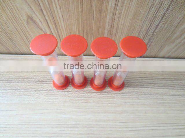 mini plastic sandglass/hourglass/3 minites sand timer