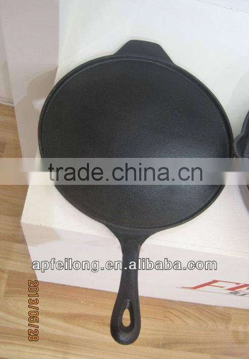 cast iron pan/griddle/skillet/ bbq pans manufacturer