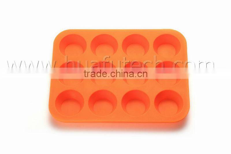 12 cup silicone cake mold silicone muffin pans