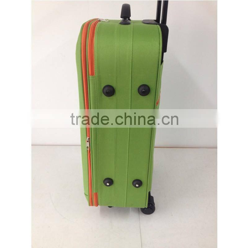 3pcs four wheels soft lugggae sets with spinner lugggae