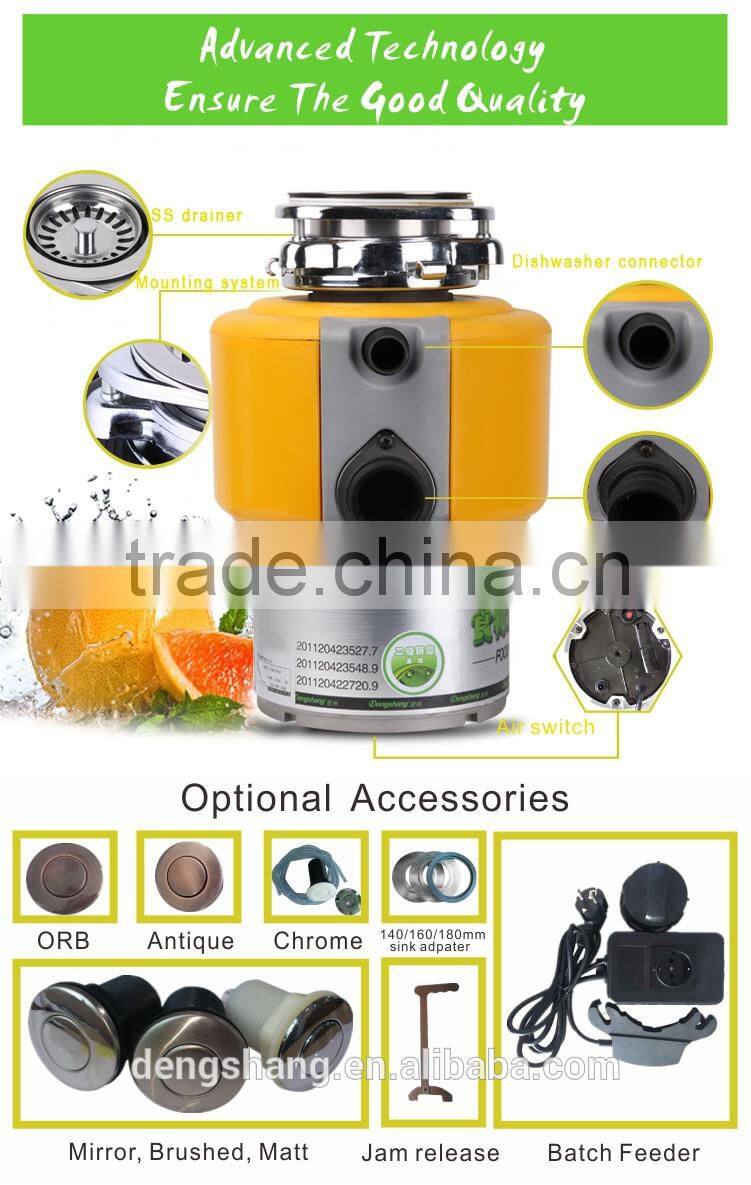 fashionable wholesale used appliances food waste shredder