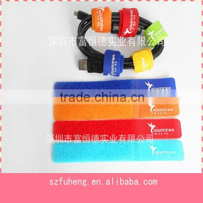 Reusable Hook Loop Cable Cord Ties Straps 10 inch x 1/2 inch