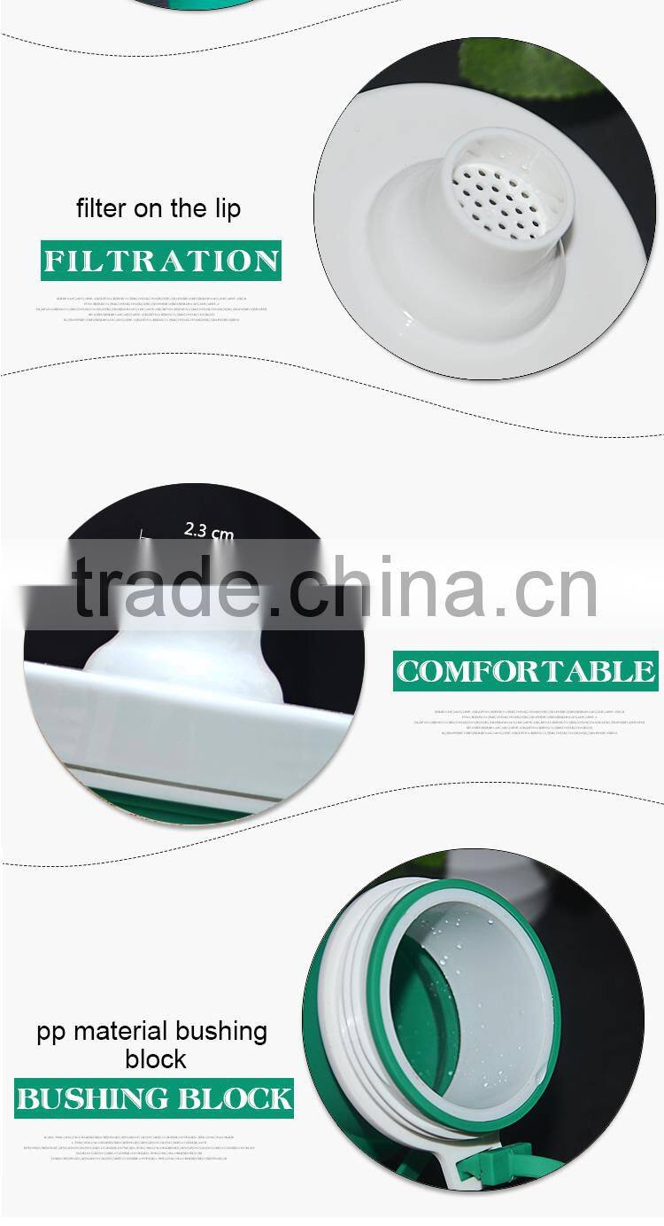 Wholesale Unique Design Silicone Disposable Drinking Bottle