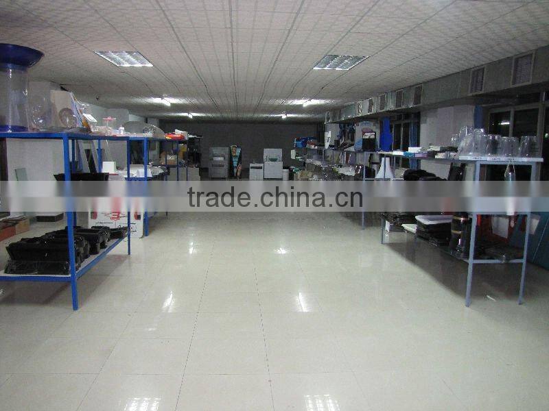 Electronic advertising plastic tray