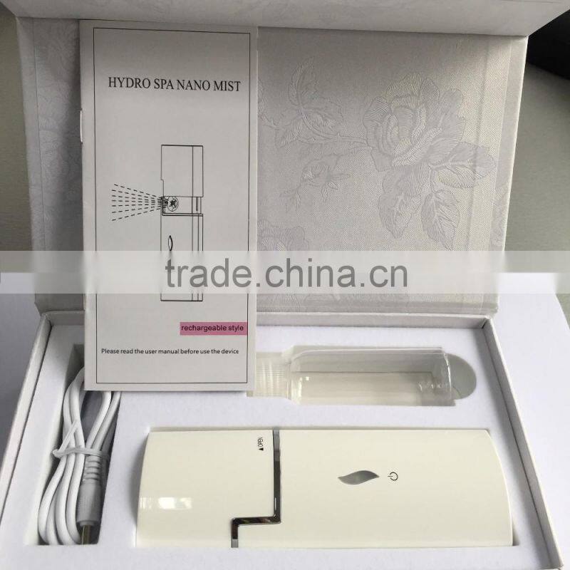BC-1103B Multi-Function Beauty Equipment Type USB Rechargeable Nano Handy Mist Sprayer