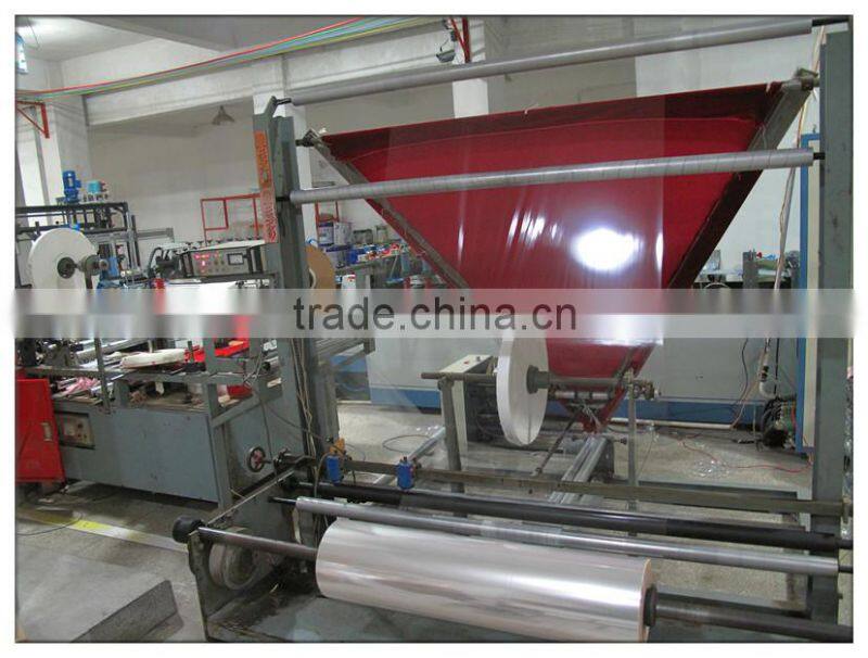 Custom printed three side sealed PA PE laminated plastic packaging bag for frozen food packing